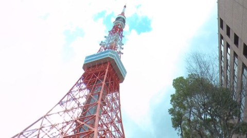 RehaVRコンテンツ 東京タワーを登る その1のVR散歩イメージ